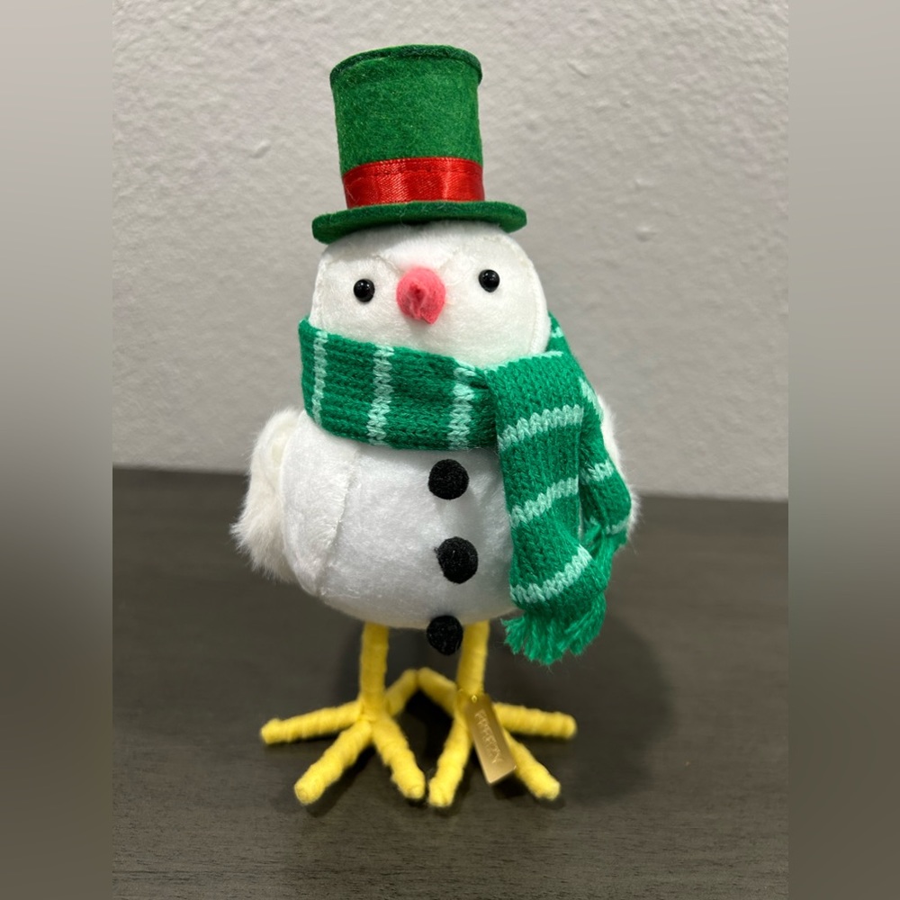 Target Christmas Bird Snowman Fabric bird Freezy